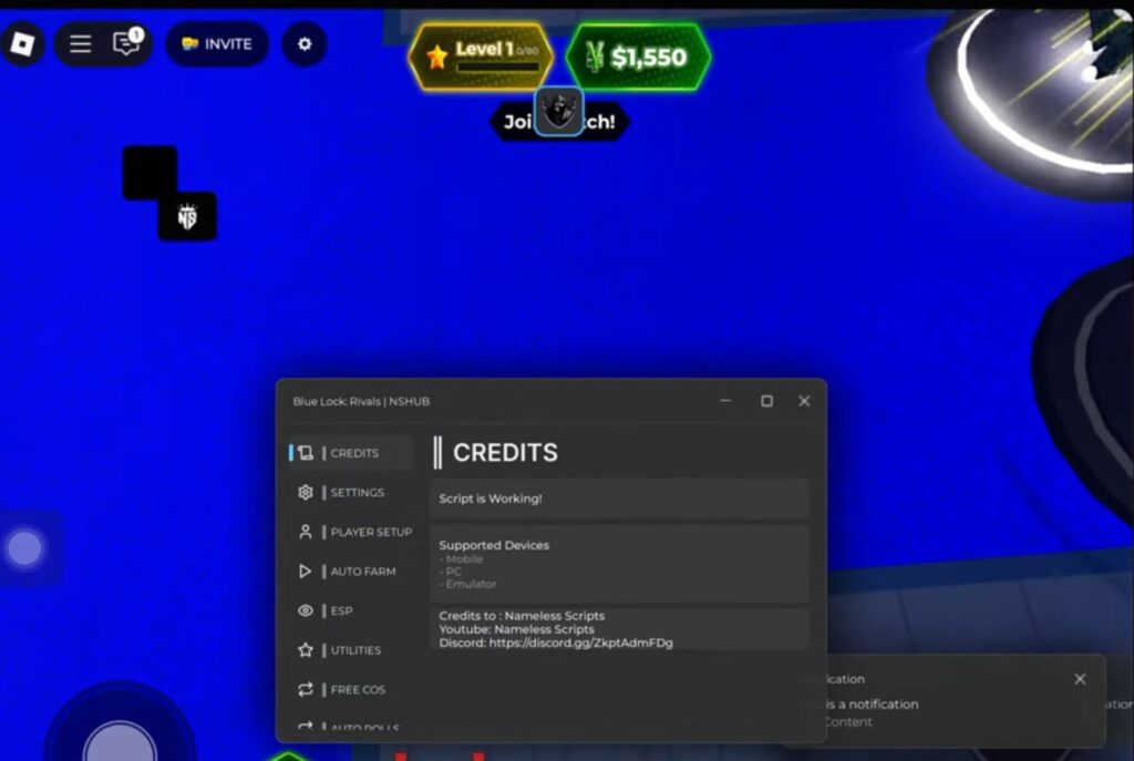 Best Blue Lock Rivals Script Updated